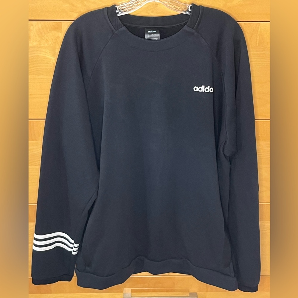 Adidas Men’s “Climate” Long Sleeve Pull Over Sweater
